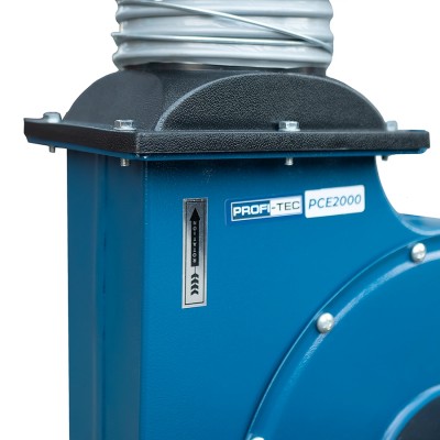 Стружковідсмоктувач PROFI-TEC TURBODust PCE2000