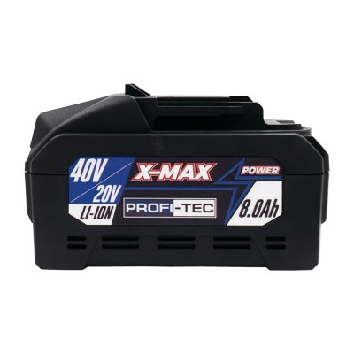 Аккумуляторная батарея PROFI-TEC PT4080XM X-MAX для PCWM16040 (40 В | 20 В, 8.0 Ач)