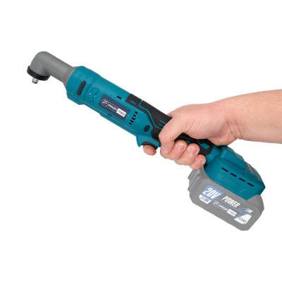 Аккумуляторный угловой гайковерт PROFI-TEC PWR1620BL POWERLine (2×PT2040MP (4.0 Ач), зарядное устройство)