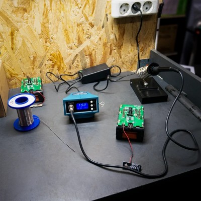 Аккумуляторный гибридный паяльник PROFI-TEC RD-T12 POWERLine (без аккумулятора и зарядного устройства)