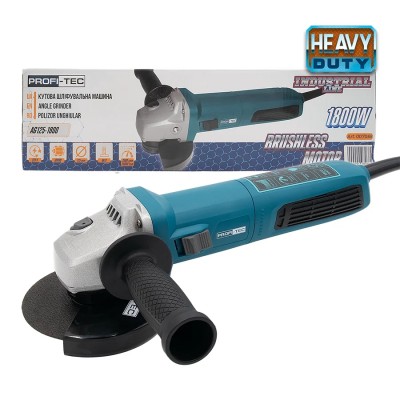 Угловая шлифовальная машина PROFI-TEC AG125-1800 IndustrialLine