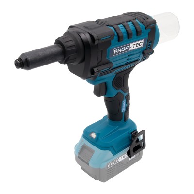 Аккумуляторный заклепочный пистолет PROFI-TEC PRG1020 POWERLine (1×PT2040MP (4.0 Ач), зарядное устройство)