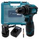 Аккумуляторный шуруповерт PROFI-TEC PCD35168BL (2×PT1620 (2.0 Ач), зарядное устройство)