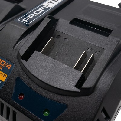 Двухпортовое зарядное устройство PROFI-TEC QBCD20/4 dual quick