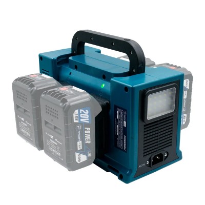 Аккумуляторный инвертор напряжения PROFI-TEC PCB3320V бесперебойного питания/зарядная станция POWERLine (без аккумулятора и зарядного устройства)