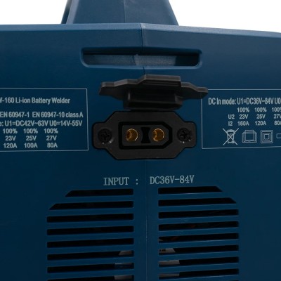 Аккумуляторный сварочный аппарат PROFI-TEC PCWM16040 X-MAX Power (2×PT4080XM (8.0 Aч), зарядное устройство)