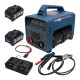 Аккумуляторный сварочный аппарат PROFI-TEC PCWM16040 X-MAX Power (2×PT4080XM (8.0 Aч), зарядное устройство)
