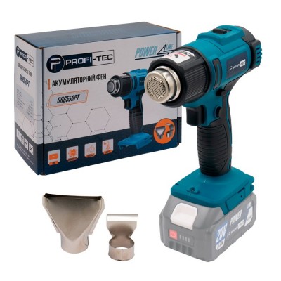 Аккумуляторный фен PROFI-TEC DHG550PT POWERLine (без аккумулятора и зарядного устройства)