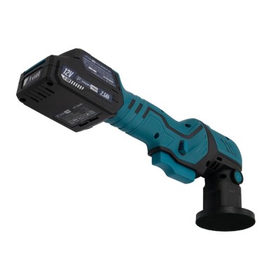 Аккумуляторная эксцентриковая полировальная машина PROFI-TEC PPM-8012SCP Set (1×PT1225 (2.5 Ач), зарядное устройство)