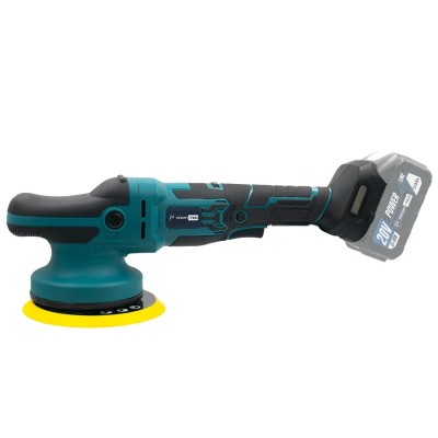 Аккумуляторная эксцентриковая полировальная машина PROFI-TEC DPO1515BL POWERLine (1×PT2040MP (4.0 Ач), зарядное устройство)