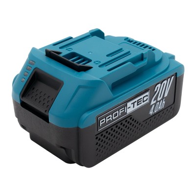 Аккумуляторная батарея PROFI-TEC PT2040EP POWERLine (20 В / 4.0 Ач, высокотоковая, с индикатором)