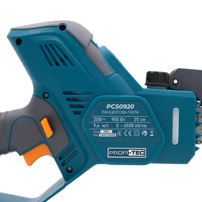 Аккумуляторная цепная пила PROFI-TEC PCS0920 UltraCore (1×PT2040EP (4.0 Ач), зарядное устройство)