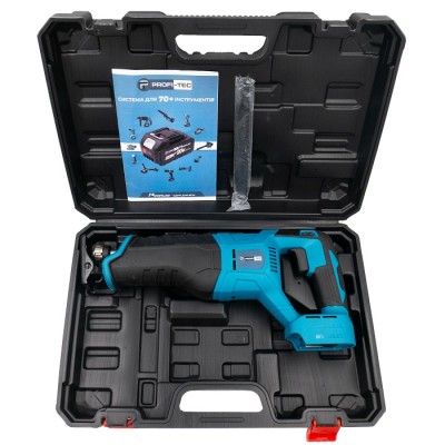 Аккумуляторная сабельная пила PROFI-TEC BJR2032BL POWERLine (без аккумулятора и зарядного устройства)