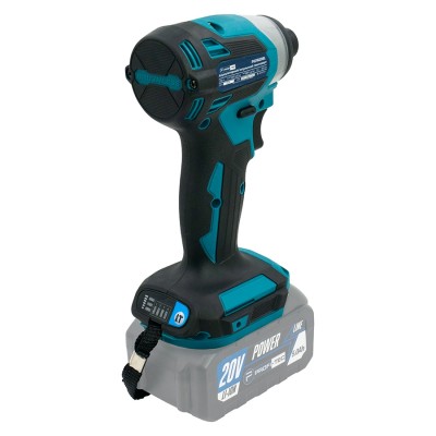 Аккумуляторный импульсный винтоверт PROFI-TEC PID1820BL POWERLine (2×PT2520MP (2.5 Ач), зарядное устройство)