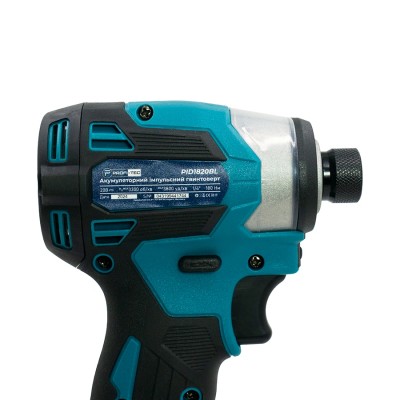 Аккумуляторный импульсный винтоверт PROFI-TEC PID1820BL POWERLine (2×PT2520MP (2.5 Ач), зарядное устройство)