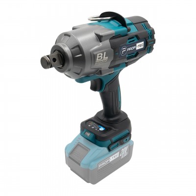 Аккумуляторный гайковерт PROFI-TEC PTW2100BL POWERLine (2×PT2080EP (8.0 Ач), зарядное устройство QBCD20/4 quick)