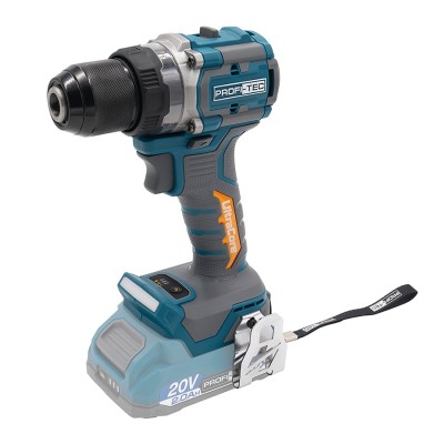 Аккумуляторная дрель-шуруповерт PROFI-TEC PPCD7020 UltraCore (2×PT2020VX (2.0 Ач), зарядное устройство)