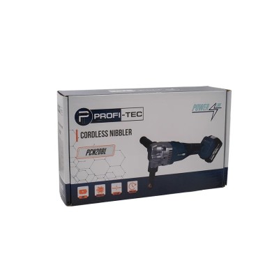 Аккумуляторные высечные ножницы по металлу PROFI-TEC PCN20BL POWERLine (без аккумулятора и зарядного устройства)