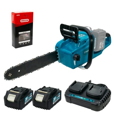 Аккумуляторная цепная пила PROFI-TEC PCS3540BL POWERLine (2×PT2040EP (4.0 Ач), зарядное устройство)