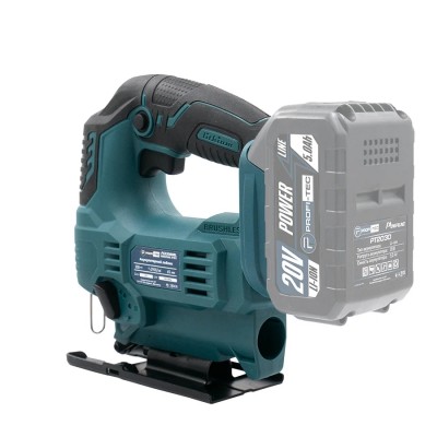 Аккумуляторный лобзик PROFI-TEC PGS2080BL POWERLine (1×PT2040MP (4.0 Ач), зарядное устройство)