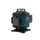 Лазерний нівелір PROFI-TEC PGL 4D 1640 (40 м, 16 ліній, зелений промінь)