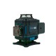 Лазерний нівелір PROFI-TEC PGL 4D 1640 (40 м, 16 ліній, зелений промінь)