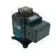 Лазерний нівелір PROFI-TEC PGL 4D 1640 (40 м, 16 ліній, зелений промінь)
