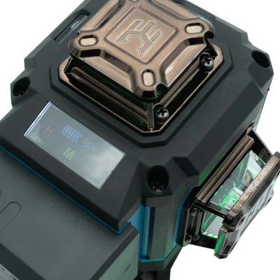 Лазерный нивелир PROFI-TEC PGL 4D 1640 (40 м, 16 линий, зеленый луч)