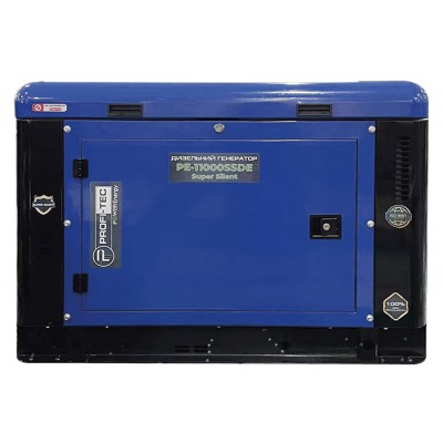 Генератор дизельный PROFI-TEC PE-11000SSDE (12.5 кВА / 10 кВт, 220 В)