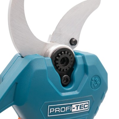 Аккумуляторный секатор PROFI-TEC PES40 UltraCore (1×PT2020VX (2.0 Ач), зарядное устройство)