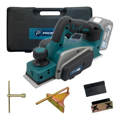 Аккумуляторный рубанок PROFI-TEC PCP8220BL POWERLine (без аккумулятора и зарядного устройства)