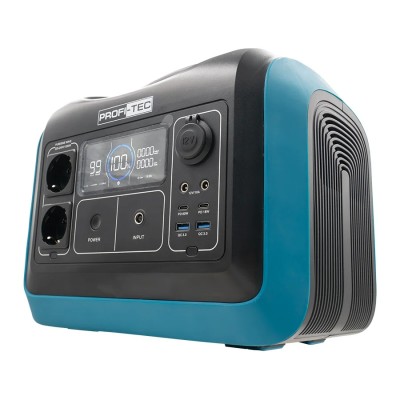 Портативная зарядная станция PROFI-TEC PPS1200 LiFePO₄ (1200 Вт, батарея 992 Вт⋅ч)
