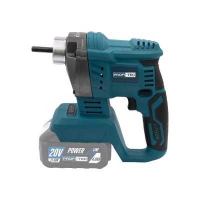 Аккумуляторный вибратор для бетона PROFI-TEC DVR1500BL POWERLine (1×PT2040MP (4.0 Ач), зарядное устройство)