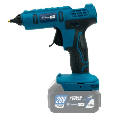 Аккумуляторный клеевой пистолет PROFI-TEC PGG1120V POWERLine (без аккумулятора и зарядного устройства)
