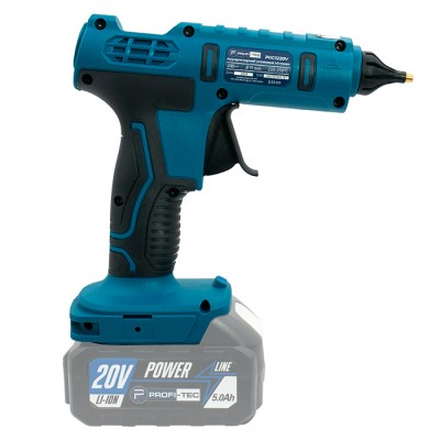 Аккумуляторный клеевой пистолет PROFI-TEC PGG1120V POWERLine (без аккумулятора и зарядного устройства)
