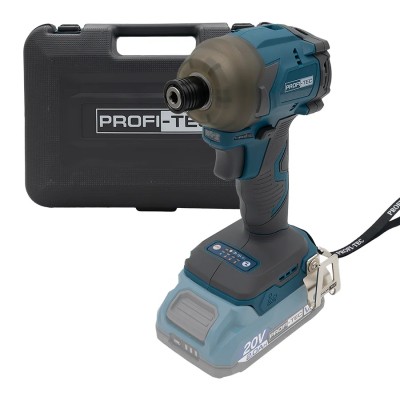 Аккумуляторный импульсный винтоверт PROFI-TEC PPID2620 POWERLine (без аккумулятора и зарядного устройства)