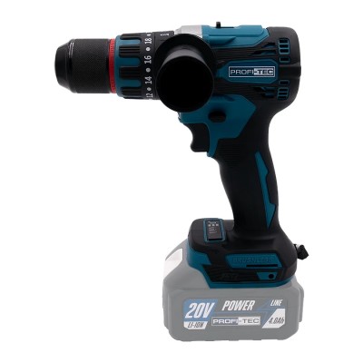 Аккумуляторная дрель-шуруповерт PROFI-TEC DHP485BL POWERLine (2×PT2040MP (4.0 Ач), зарядное устройство)