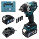Аккумуляторный гайковерт PROFI-TEC DTW500BL POWERLine (2×PT2040MP (4.0 Ач), зарядное устройство)