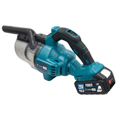 Аккумуляторный пылесос PROFI-TEC PHV200BL POWERLine (2×PT2040MP (4.0 Ач), зарядное устройство)