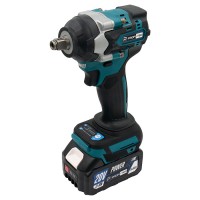 Аккумуляторный гайковерт PROFI-TEC DTW500BL POWERLine (2×PT2040MP (4.0 Ач), зарядное устройство)