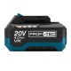 Аккумуляторная батарея PROFI-TEC PT2040VX POWERLine (20 В / 4.0 Ач, высокотоковая, с индикатором)