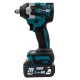 Аккумуляторный гайковерт PROFI-TEC DTW500BL POWERLine (2×PT2040MP (4.0 Ач), зарядное устройство)