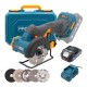 Аккумуляторная универсальная дисковая пила PROFI-TEC PWS390 UltraCore (1×PT2520MP (2.5 Ач), зарядное устройство)