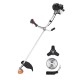 BauMaster BT-9052BE Бензиновый триммер 52 куб см, 3600 Вт, катушка, 3Т нож, 40Т нож, ед. пл.ремень
